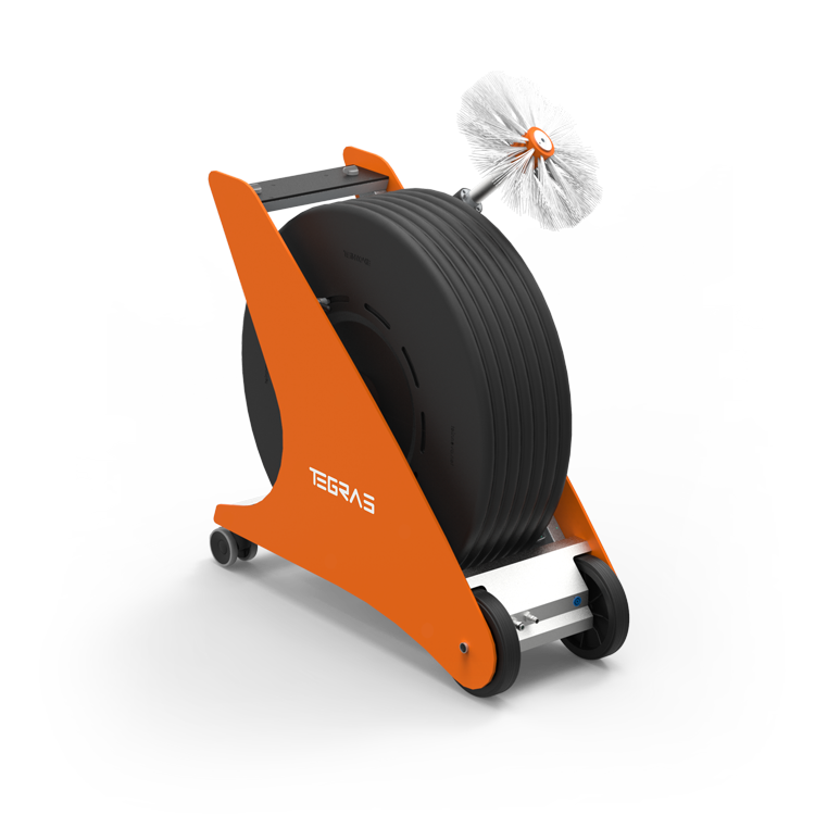 Reinigung von Küchenabluftanlagen mit Bürsten / Roboter