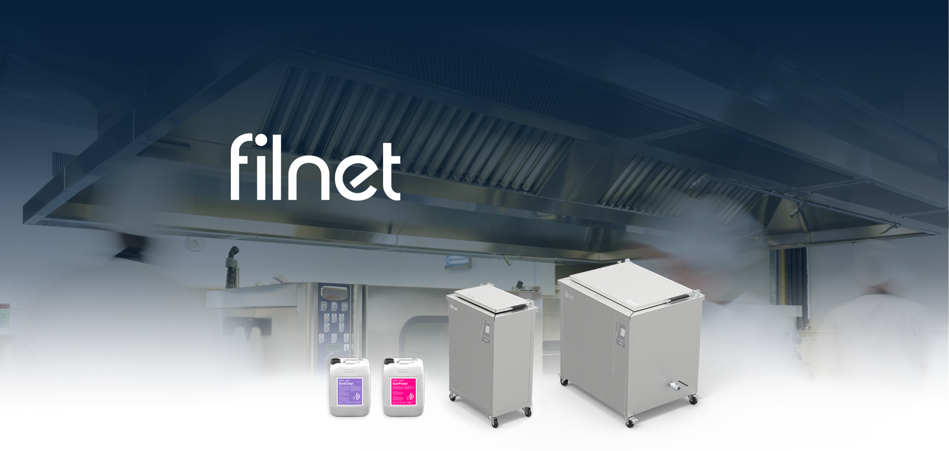 Filter und Gitter Reinigung Lüftung Küchenabluft