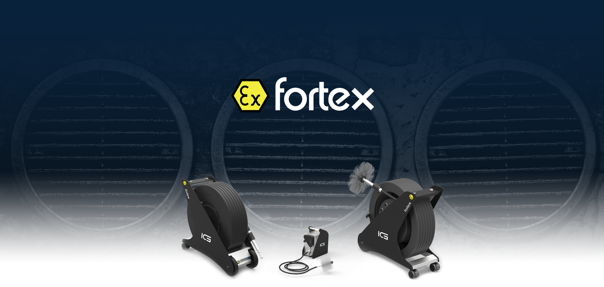 VATEX Gerät Lüftungsreinigung Österreich, Ex geschütztes Gerät für Lüftungsreinigung